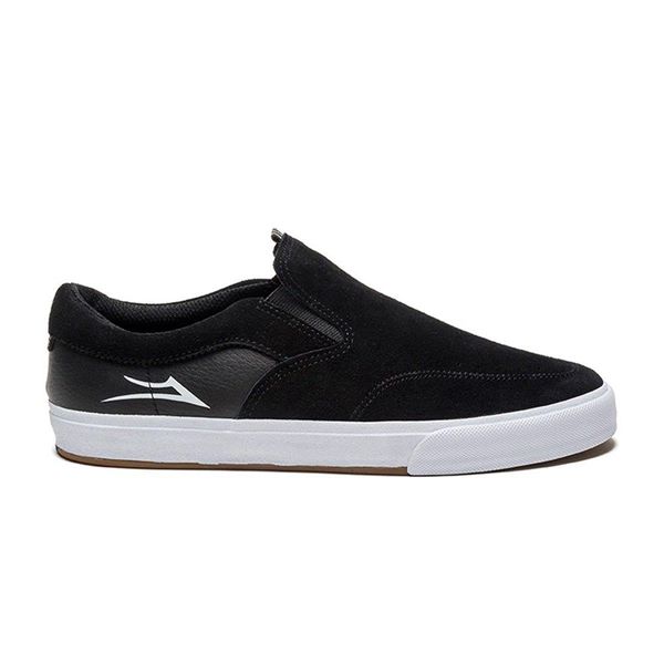 LaKai Owen VLK Black Skate Shoes Mens | Australia VT7-6769